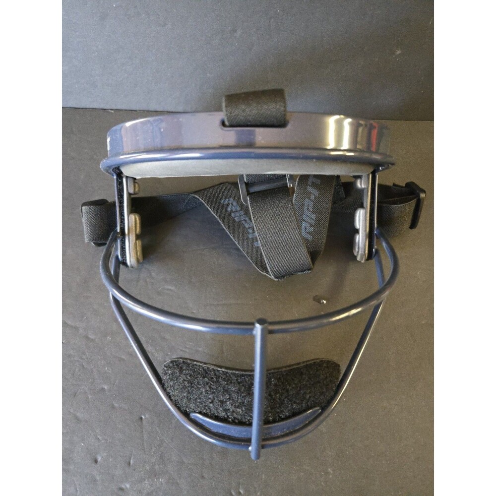 RIP-IT Defense Youth Softball Face Mask, Adjustable, Blue